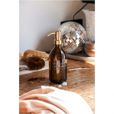 Logo trade promotional merchandise photo of: Wellmark Bubbles 500 ml hand soap dispenser