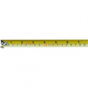Logo trade promotional giveaways image of: Rule 3-metre RCS recycled plastic measuring tape