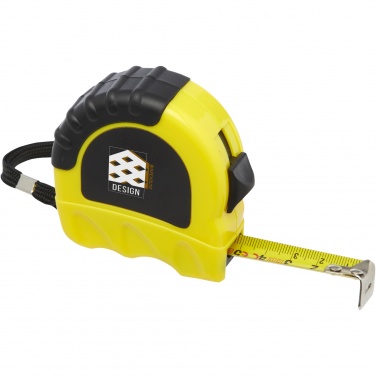 Logotrade promotional merchandise image of: Rule 5-metre RCS recycled plastic measuring tape