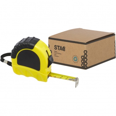 Logotrade promotional product picture of: Rule 5-metre RCS recycled plastic measuring tape