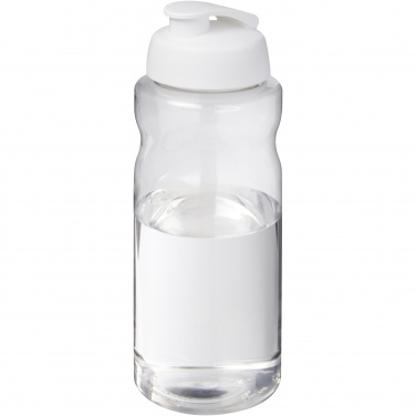 Logo trade advertising products picture of: H2O Active® Big Base 1 litre flip lid sport bottle