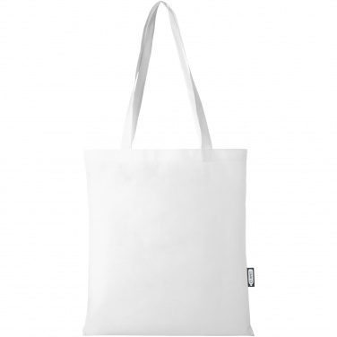 Logotrade promotional merchandise image of: Zeus GRS recycled non-woven convention tote bag 6L