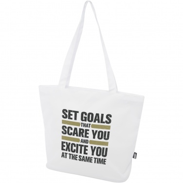 Logotrade promotional product image of: Panama GRS recycled zippered tote bag 20L