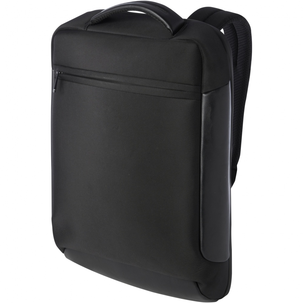 Logotrade promotional product picture of: Expedition Pro 15.6" GRS recycled compact laptop backpack 12L