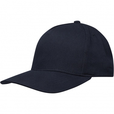 Logo trade promotional merchandise image of: Onyx 5 panel Aware™ recycled cap