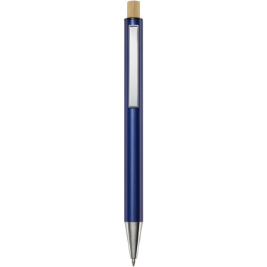 Logotrade promotional gift image of: Cyrus recycled aluminium ballpoint pen (black ink)