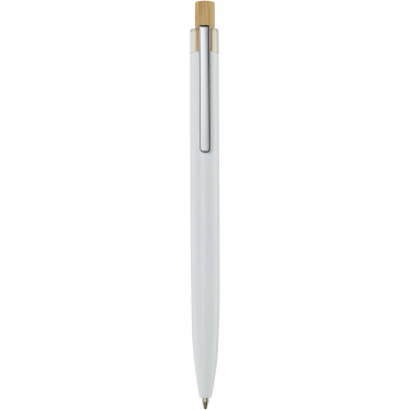 Logotrade promotional product picture of: Nooshin recycled aluminium ballpoint pen (black ink)