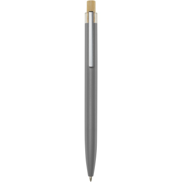 Logotrade promotional item image of: Nooshin recycled aluminium ballpoint pen (black ink)
