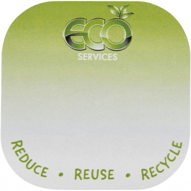 Logotrade promotional giveaway picture of: Sticky-Mate® square-shaped recycled sticky notes with rounded corners