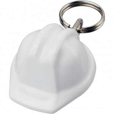 Logo trade corporate gift photo of: Kolt hard hat-shaped recycled keychain