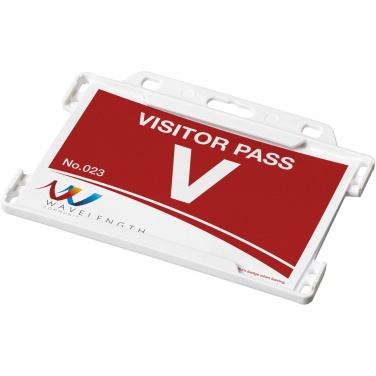 Logo trade advertising product photo of: Vega recycled plastic card holder