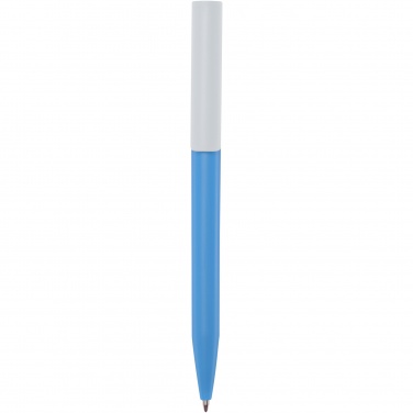 Logo trade corporate gifts image of: Unix recycled plastic ballpoint pen