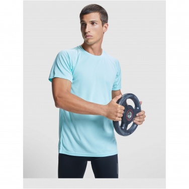 Logo trade promotional giveaway photo of: Bahrain short sleeve men's sports t-shirt