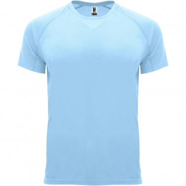 Logo trade promotional giveaways image of: Bahrain short sleeve kids sports t-shirt