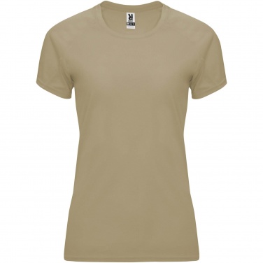 Logo trade promotional giveaways image of: Bahrain short sleeve women's sports t-shirt