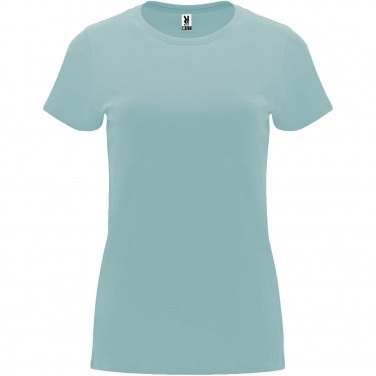 Logo trade promotional giveaways image of: Capri short sleeve women's t-shirt