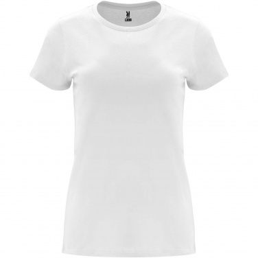 Logo trade promotional products image of: Capri short sleeve women's t-shirt