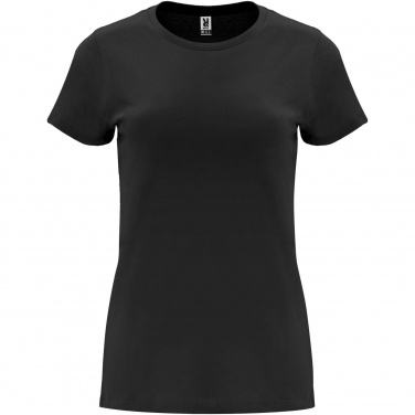 Logo trade advertising products image of: Capri short sleeve women's t-shirt