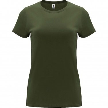 Logo trade promotional products image of: Capri short sleeve women's t-shirt