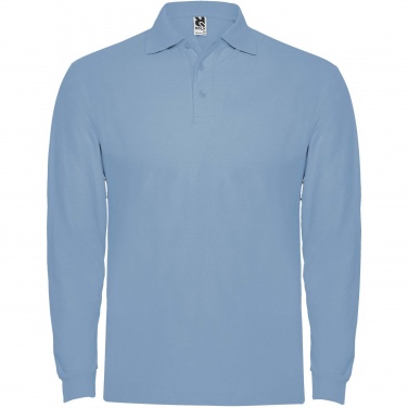Logo trade business gift photo of: Estrella long sleeve men's polo