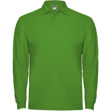 Logo trade promotional gifts picture of: Estrella long sleeve men's polo