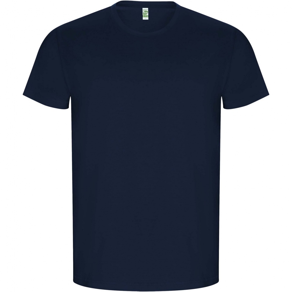 Logo trade corporate gifts image of: Golden short sleeve men's t-shirt