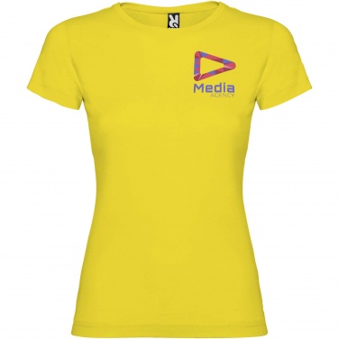 Logo trade promotional merchandise image of: Jamaica short sleeve women's t-shirt