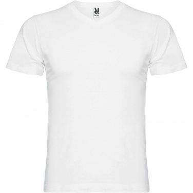 Logotrade corporate gift image of: Samoyedo short sleeve men's v-neck t-shirt