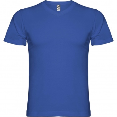Logo trade promotional gifts image of: Samoyedo short sleeve men's v-neck t-shirt