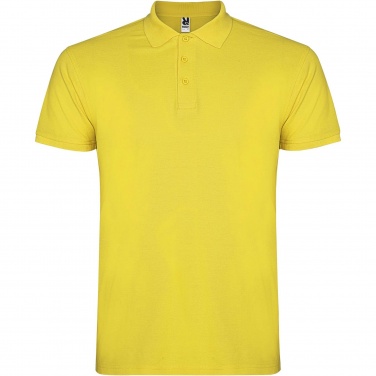 Logo trade business gifts image of: Star short sleeve men's polo