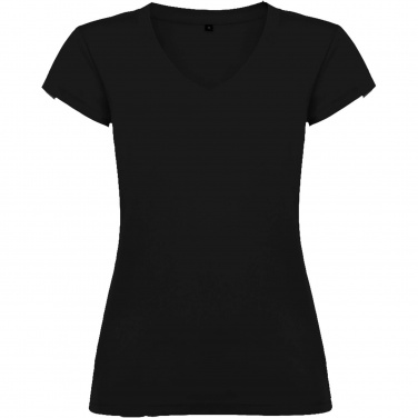 Logotrade promotional gift picture of: Victoria short sleeve women's v-neck t-shirt