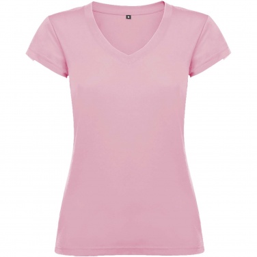 Logotrade advertising product picture of: Victoria short sleeve women's v-neck t-shirt