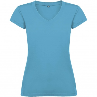Logotrade corporate gift image of: Victoria short sleeve women's v-neck t-shirt