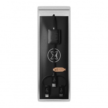 Logotrade business gift image of: SCX.design C48 CarPlay 5-in-1 charging cable 
