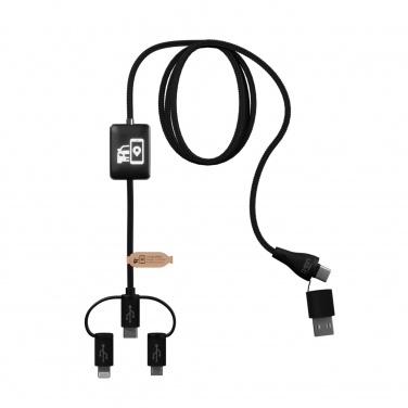 Logotrade business gifts photo of: SCX.design C48 CarPlay 5-in-1 charging cable 