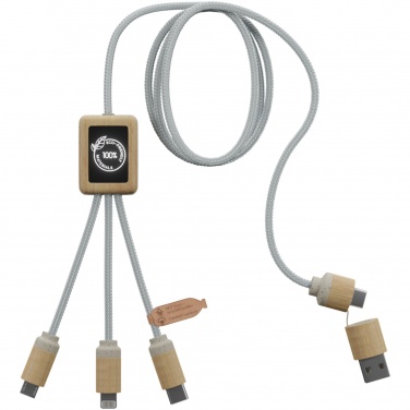 Logo trade promotional products image of: SCX.design C49 5-in-1 charging cable