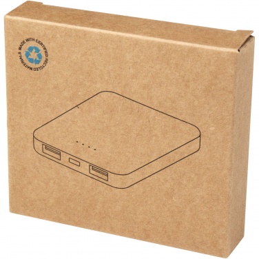 Logotrade promotional merchandise picture of: Asama 5000 mAh Type-C recycled plastic power bank