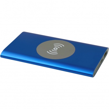 Logotrade business gifts photo of: Juice 4000 mAh Type-C recycled aluminium wireless power bank 