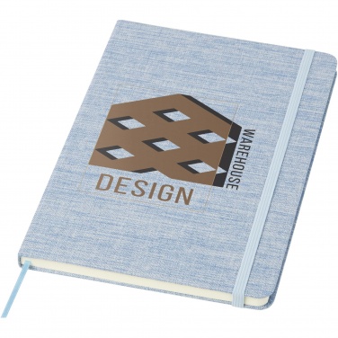 Logo trade advertising products picture of: Ramona A5 cotton notebook