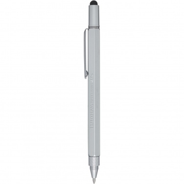 Logo trade promotional gift photo of: Dora recycled aluminium multifunctional pen