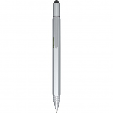 Logo trade promotional items image of: Dora recycled aluminium multifunctional pen