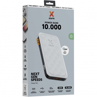 Logo trade advertising products image of: Xtorm FS510 Fuel Series 10.000 mAh 20W power bank