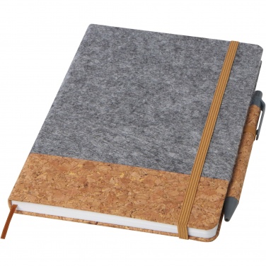 Logo trade business gift photo of: Veronica A5 hard cover notebook