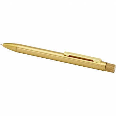 Logotrade promotional merchandise image of: Beatriz recycled brass ballpoint pen