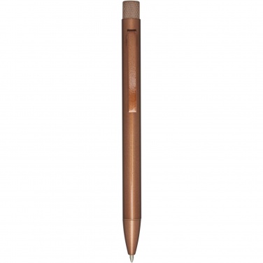 Logo trade promotional merchandise photo of: Beatriz recycled brass ballpoint pen