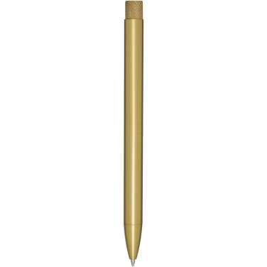 Logotrade advertising product image of: Beatriz recycled brass ballpoint pen