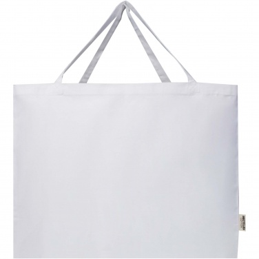 Logo trade promotional product photo of: Odessa 220 g/m² GRS recycled cotton large tote bag