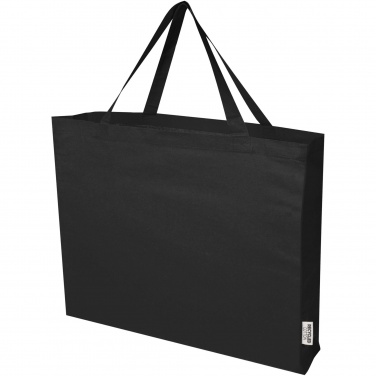 Logotrade promotional product image of: Odessa 220 g/m² GRS recycled cotton large tote bag