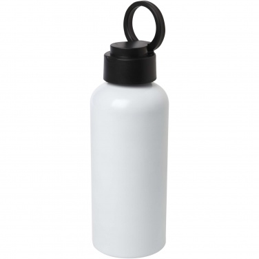 Logotrade promotional giveaway picture of: Trinity 600 ml RCS certified recycled aluminium water bottle with RPET lid