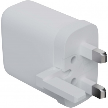 Logotrade promotional giveaway picture of: Xtorm XEC067G GaN² Ultra 67W wall charger - UK plug